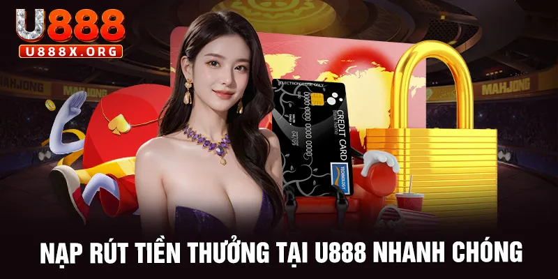 Nạp rút tiền thưởng tại U888 nhanh chóng